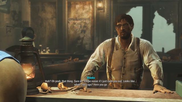 Fallout 4 Far Harbor - Scammer's Charge Card - Selling The Charge Card To Brooks смотреть онлайн