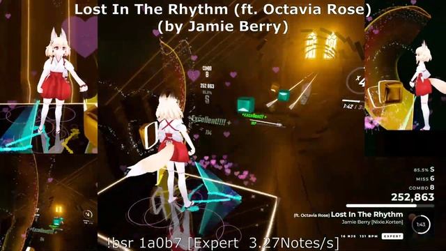 [Beat Saber]"Lost In The Rhythm (ft. Octavia Rose)" (by Jamie Berry) [Expert] / UPDATE 1.21.0 смотреть онлайн