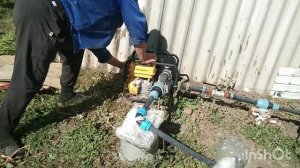 мотопомпа для полива от скважины