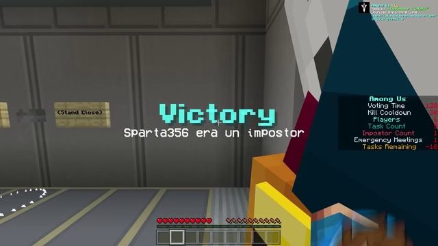 ¡EL MEJOR ESCONDITE DE AMONG US En MINECRAFT! ?? ¿Quién Es El Impostor De Los Compas? - Sparta356