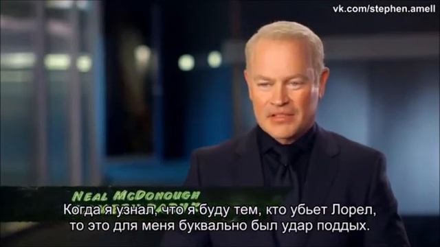 Neal McDonough about Black Canary death & Katie Cassidy смотреть онлайн