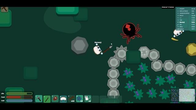 DRAGON QUEST! New Update, Winter Biome, Dragons (Starve.io Crafting & Survival Gameplay) смотреть онлайн