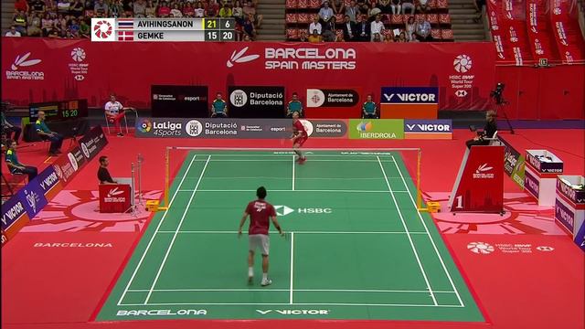 Barcelona Spain Masters 2018 | Badminton MS - F - Highlights | BWF 2018 смотреть онлайн
