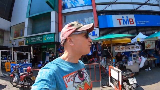 #23. Москва - Бангкок - Денпасар Бали, улица Каосан ,прогулка по Бангкоку тайский бокс, январь 201 смотреть онлайн