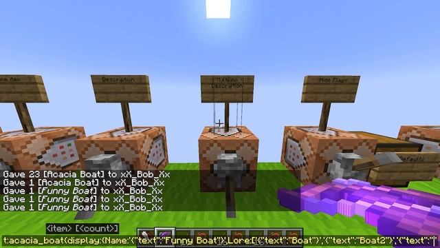 How to Give Items CUSTOM NAMES And Descriptions in Minecraft! (Tutorial, 1.17+ (Java)) смотреть онлайн