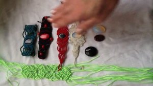 Плетение Украшений своими руками.Вощёный Шнур для браслетов в технике макраме.#макраме #браслет