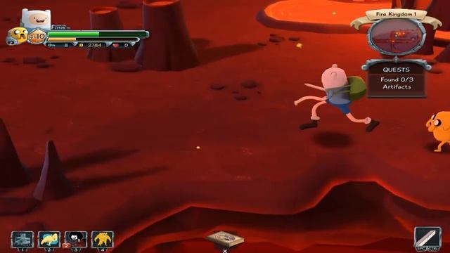 Finn and Jake's Epic Quest #6 ( Кругом огонь ) смотреть онлайн
