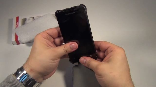 Чехол книжка для Lenovo A390