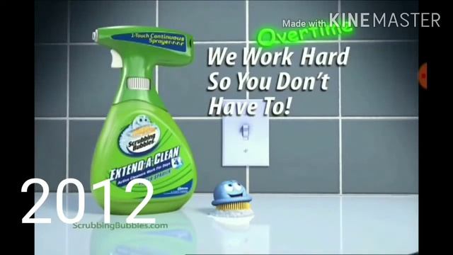 Scrubbing Bubbles/SC Johnson Endtag History - 2008-2018 смотреть онлайн
