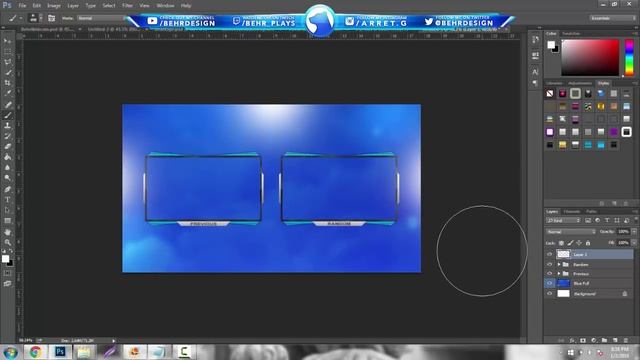 Tutorial: Outro for Showcasing Previous/Random Videos (Photoshop CC) - Behr смотреть онлайн