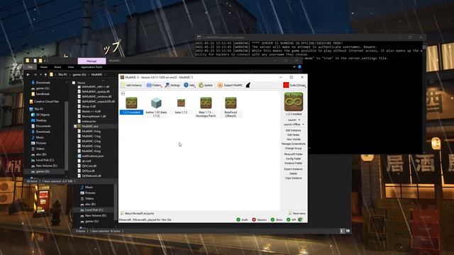 How to setup a Minecraft Alpha 1.2.6 server (with working skins & usernames) смотреть онлайн