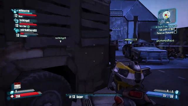 Borderlands 2 - Walkthrough Part 18 - Co-Op -Domo Aregato Mr Roboto | CenterStrain01 смотреть онлайн