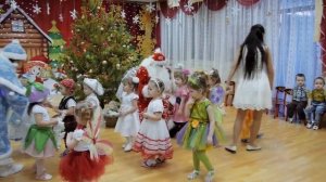 Новогодний утренник в детском саду « Теремок» 2018 год