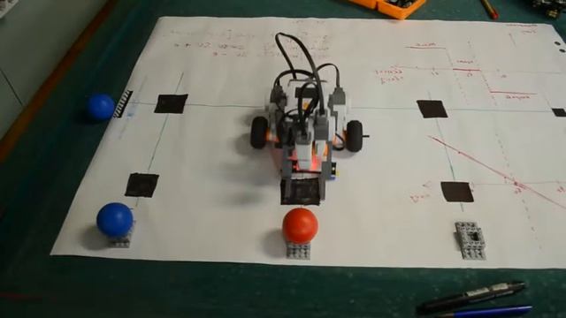 Сортировка и развоз шаров c LEGO NXT смотреть онлайн