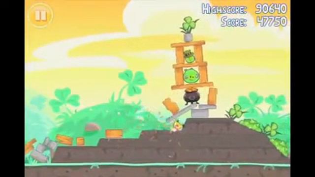 Angry Birds 3-Star Walkthrough Go Green, Get Lucky 1-16 смотреть онлайн