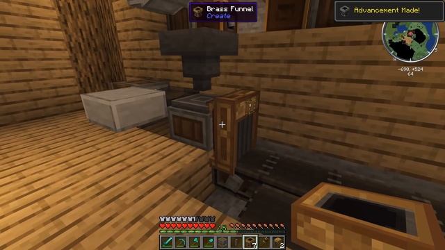 Surviving With Create 0.3.1 :: E04 - Crushing Wheels & Ore Processing смотреть онлайн