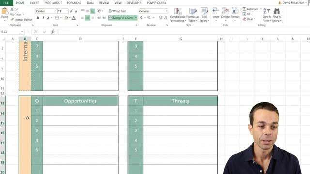 How to Make SWOT Analysis in Excel (with BEST Prompting Questions) смотреть онлайн
