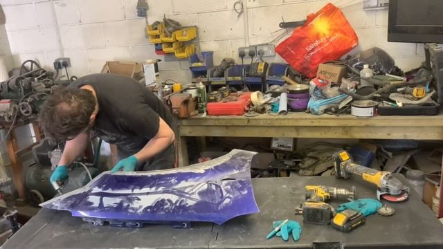 Wing Welding - 1UZ V8 Ford Focus - The Flexus Build Episode 65 смотреть онлайн