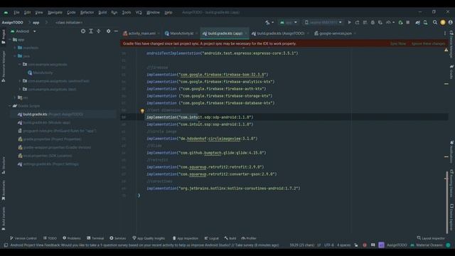 Assign To-do Project Setup | Kotlin , Coroutines , Multiuser , Firebase , FCM| Part 1 смотреть онлайн