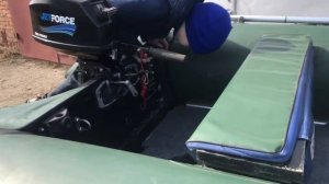 ПВХ лодка Ниссамаран 360( Киль)