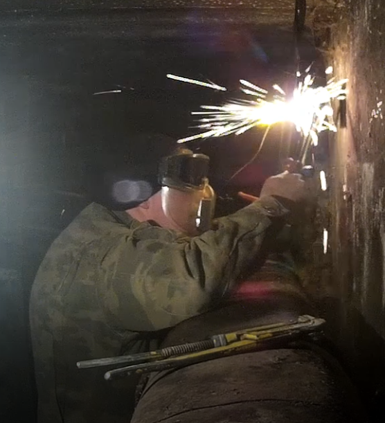 Газосварка ЖКХ. Меняем отопление через перекрытие Gas welding housing and communal services смотреть онлайн