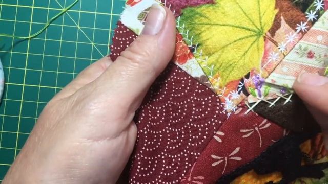 Украшаем крейзи квилт (часть вторая) смотреть онлайн