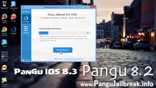 iOS 8.3 8.2 Jailbreak PanGu iPhone 5 5s 5c iPad 4 3 2 смотреть онлайн