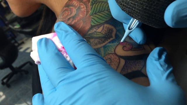 Tattoo Bam Bam Miami Shoulder Rose Color Mandala Tattoo смотреть онлайн