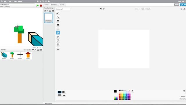 Scratch Tutorial: How to create 3D Minecraft! Part 2 смотреть онлайн
