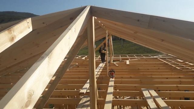 Обзор стропильной системы вальмовой крыши смотреть онлайн