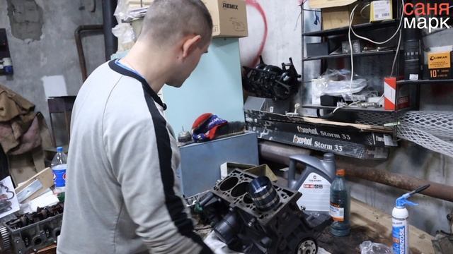 Капиталка на минималках! двигатель К7М от Рено Логан я это делал в первый раз смотреть онлайн