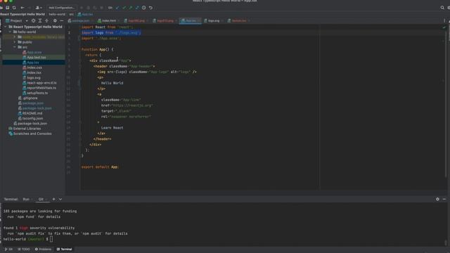React Tutorial - Part 1 - Hello World App - Create React app - SCSS смотреть онлайн