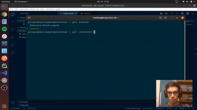 Curso de Git - Clase 8: Git flow смотреть онлайн
