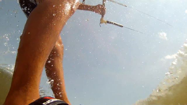 Кайт в Таганроге, сёмка с доски.