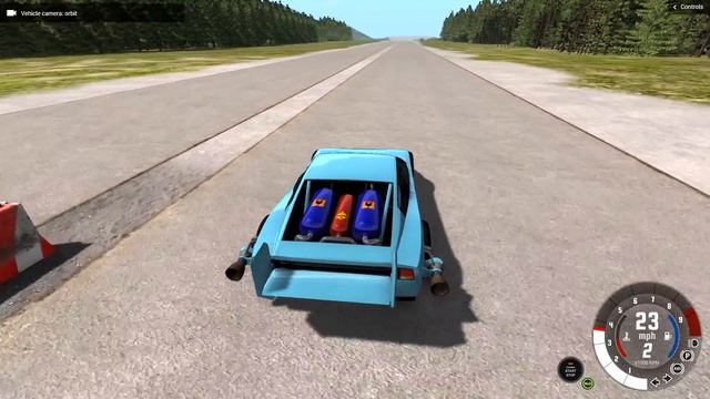 BeamNG.drive - 550 MPH JET CAR смотреть онлайн