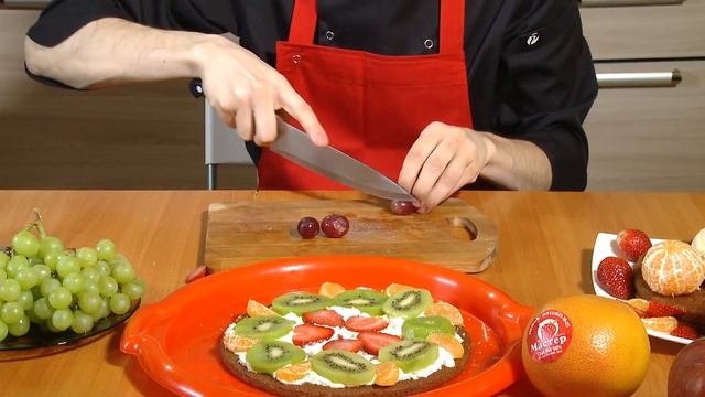 За 2 минуты! Фруктовая пицца своими руками смотреть онлайн