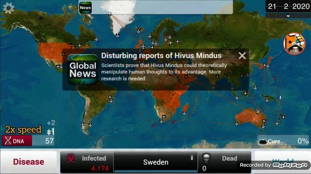 Plague Inc. Alien Hive Mind custom scenario BRUTAL walkthrough / tutorial смотреть онлайн