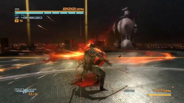 Metal Gear Rising (MGR) Jetstream Sam DLC: Senator Armstrong (S Rank, Revengeance Difficulty)