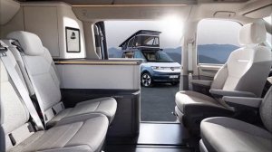 2024 Volkswagen California Concept Camper van Interior New features