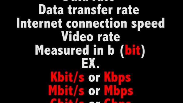 MB/s VS Mbps, Megabyte VS Megabit смотреть онлайн