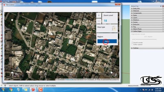 Sketchup Pro for Beginners | Geo-Location | Sketchup in Urdu & Hindi Basic Course смотреть онлайн