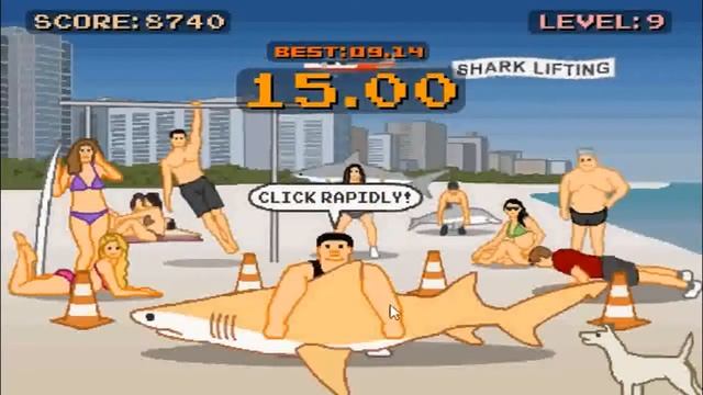 Играем в Shark Lifting 2 с алмазом - Я У МАМЫ СИЛАЧ - Lets Play смотреть онлайн
