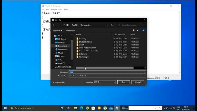 How to Compile and Run Java Programs In Command Prompt | (IN HINDI) | смотреть онлайн