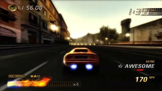 Burnout Revenge Eternal City Burning Lap Long Forwards 720P gameplay Xbox 360 смотреть онлайн