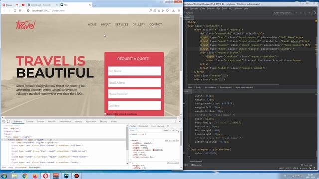 #10 HTML/CSS основы. Практика. Часть 3. form смотреть онлайн