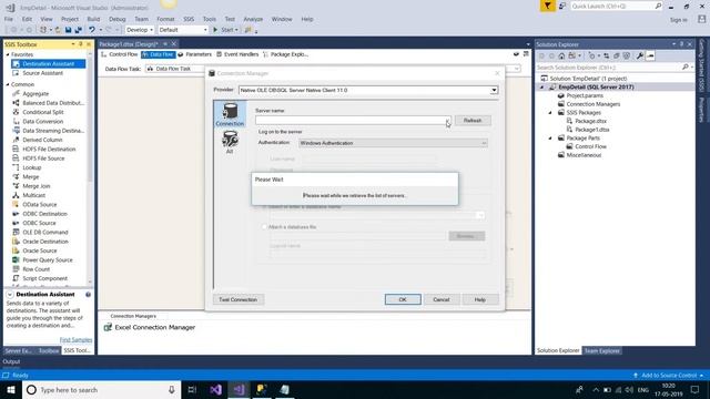 SSIS Data transfer from Excel to SQL Database смотреть онлайн
