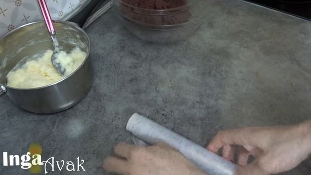 "БАУНТИ" ОЧЕНЬ ИНТЕРЕСНЫЙ РУЛЕТ простой рецепт от Inga Avak смотреть онлайн