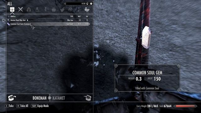 SKYRIM eps 271 Transported By Blood, Walking the Soul Cairn смотреть онлайн