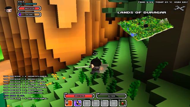 Cube World - Lets play по русски. Серия #1 - Дюп монет. смотреть онлайн