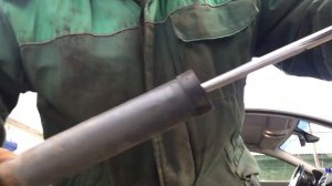 Замена задней споры и отборника амортизатора Volvo s40